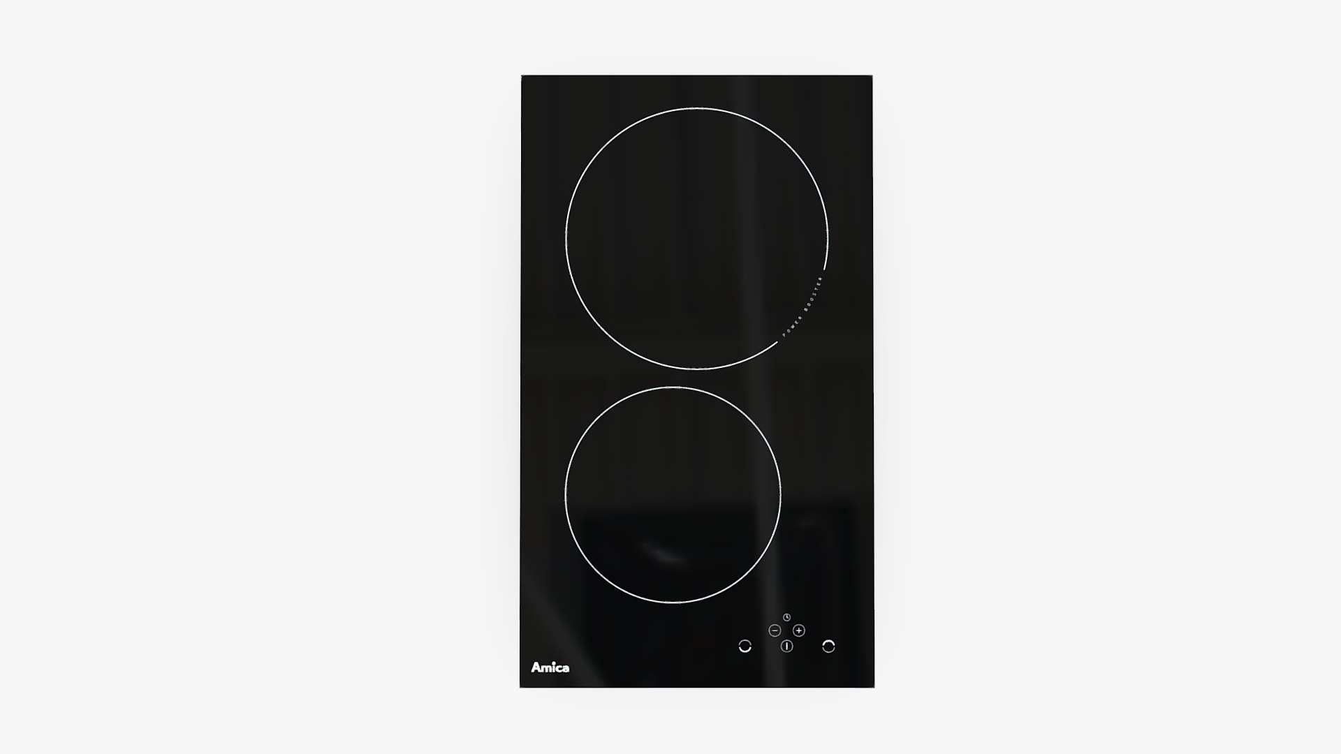 3D Induction Hob Amica PI3510U Black 2D Model TurboSquid 2018208