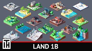 Land 1B 3D model