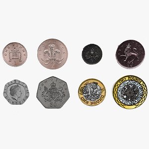 British Coins 3D