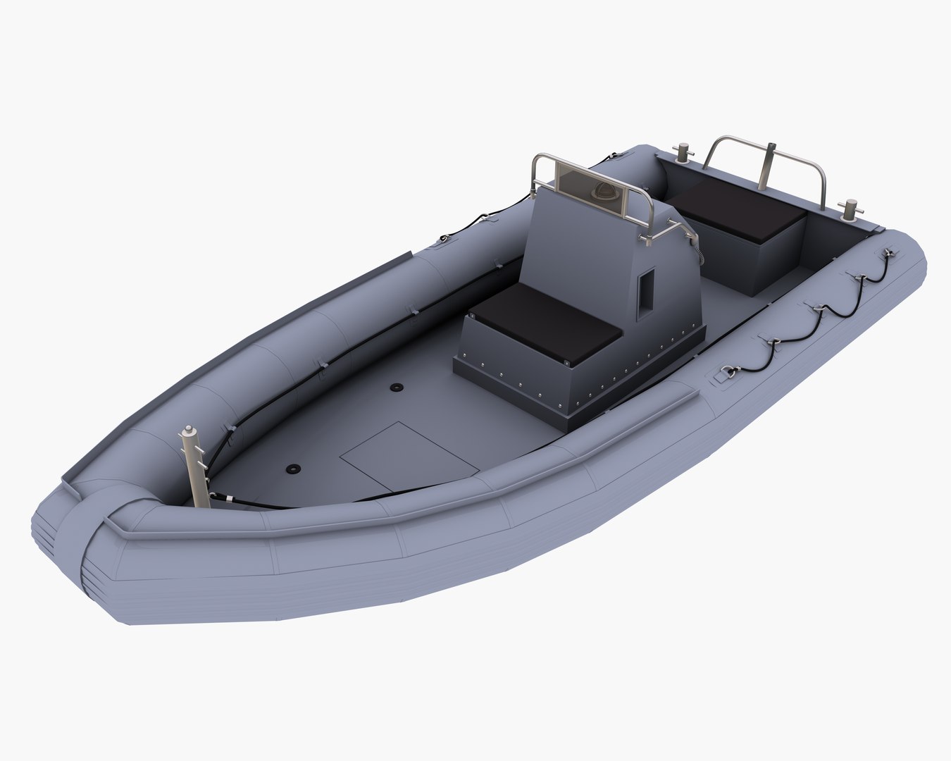 Rigid Hull Inflatable Boat Model - TurboSquid 2077526