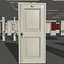Interior basic modular elements Low-poly