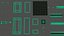 Interior basic modular elements Low-poly