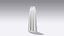 Asymetric Skirt Scallop Modern Look