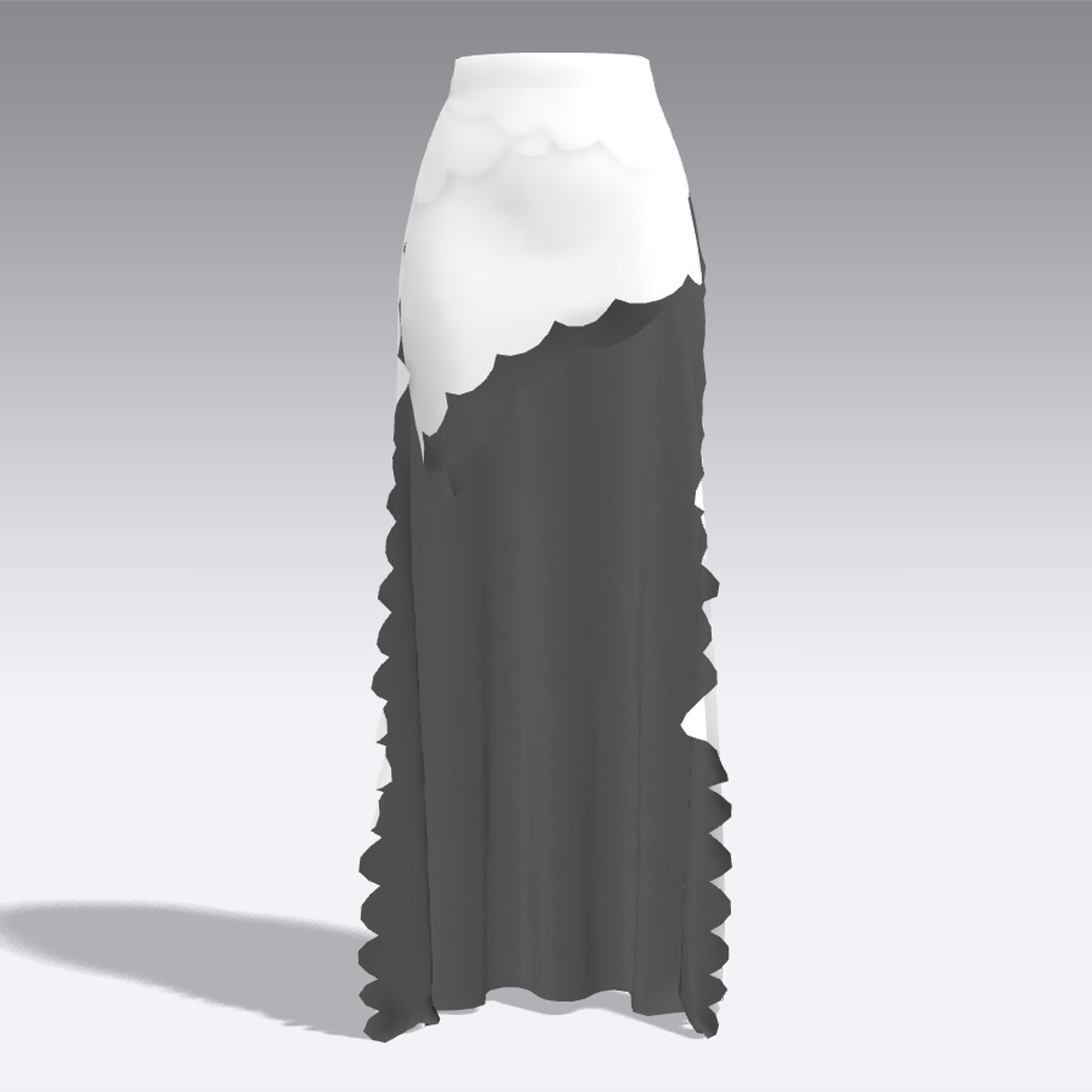 3D Asymetric Skirt Scallop Modern Look https://p.turbosquid.com/ts-thumb/aM/UskVW8/Kt/cloudskirt1/png/1790885867/1920x1080/fit_q87/e4fdfcafd0ba5b07d1035617aca6b8d778de7924/cloudskirt1.jpg
