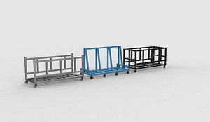 Mild Steel Bar 02 3D model model
