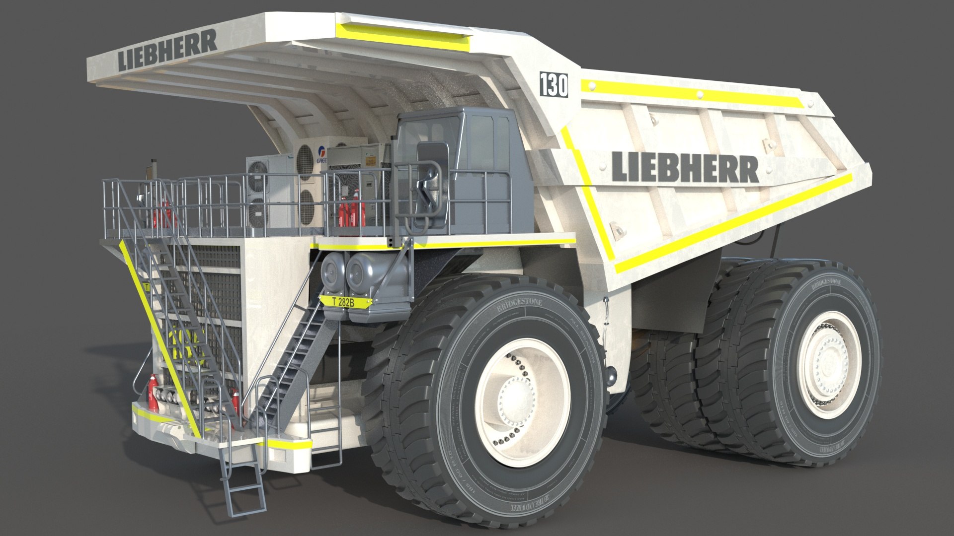 3D Liebherr T 282B Mining Truck Model - TurboSquid 1968343