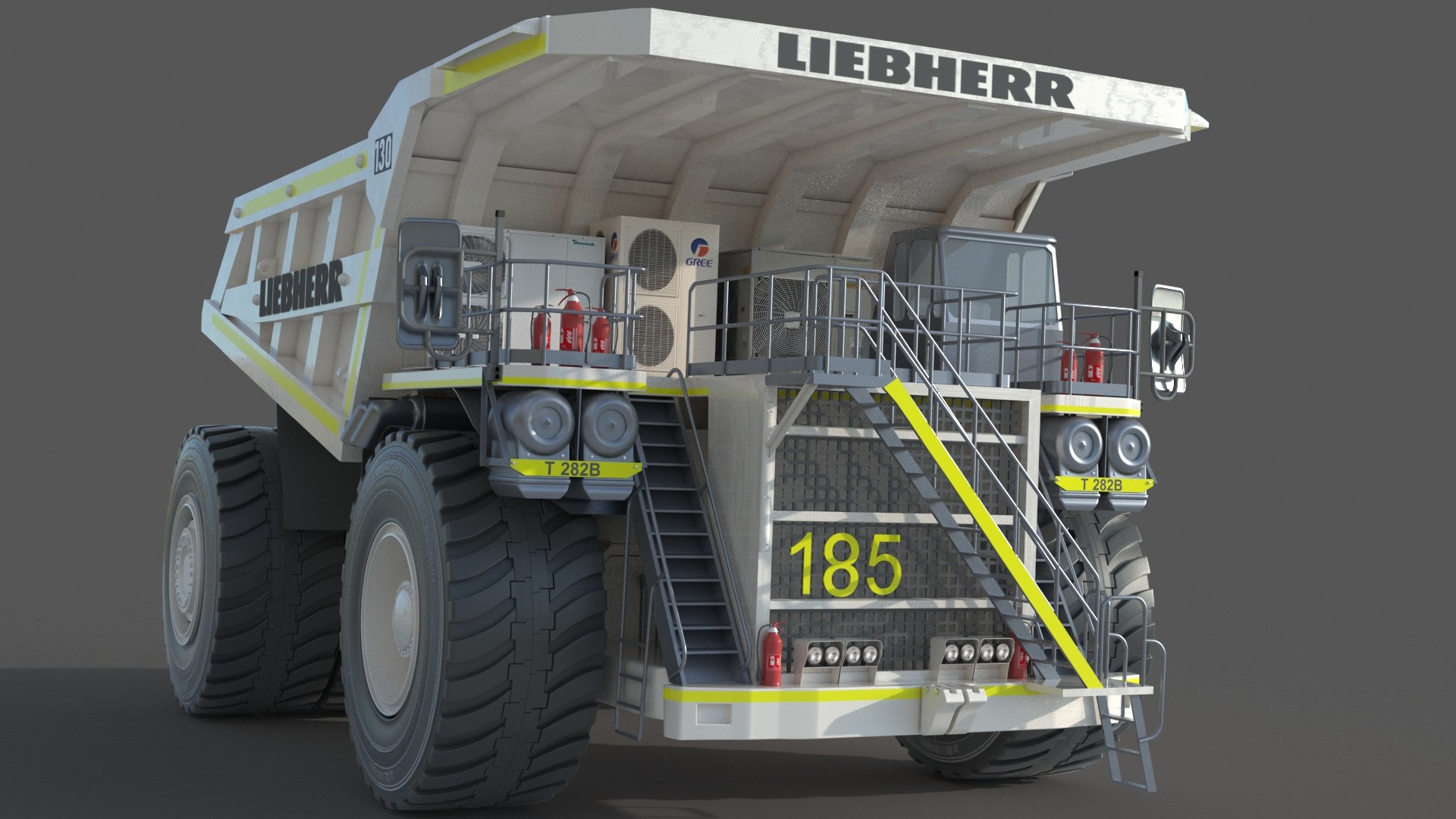 3D Liebherr T 282B Mining Truck Model - TurboSquid 1968343