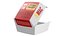 McDonald Burger-Verpackung eröffnet