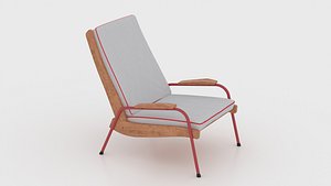 jean prouve - white 3D model