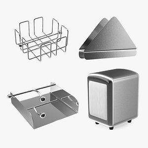 3D Napkin Holders Collection 2 model