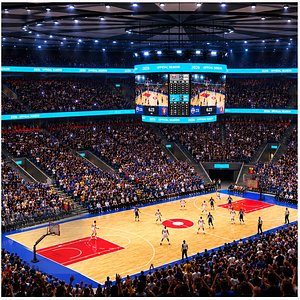 Detailed Basketball Arena 3D