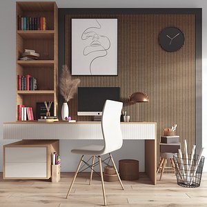 office furniture01 3D model