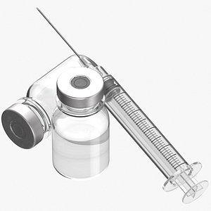 vial syringe pose 03 3D