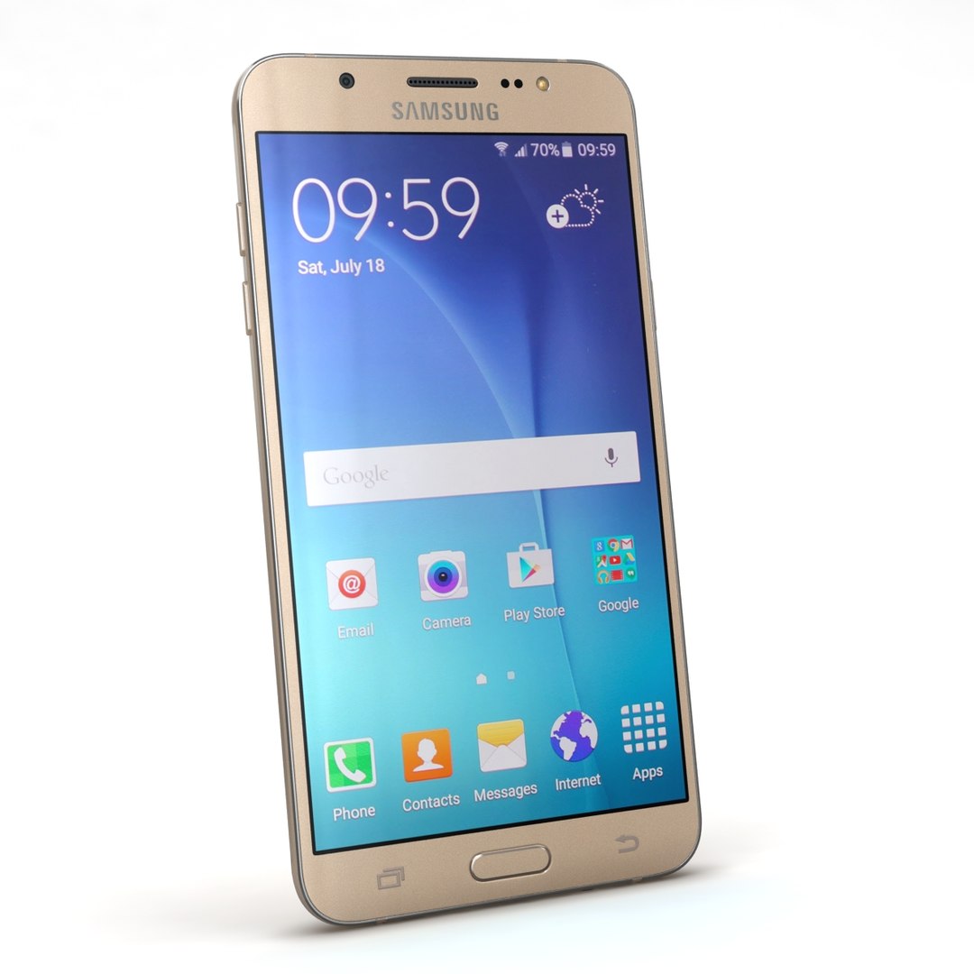 3d Model Samsung Galaxy J7 2016