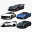 Collezione di hypercar esotiche, supercar su misura e leggende della pista (pacchetto di 6 modelli capolavoro)