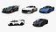 Collezione di hypercar esotiche, supercar su misura e leggende della pista (pacchetto di 6 modelli capolavoro)