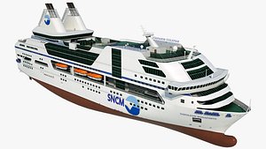 large cruise napoleon bonaparte 3D model