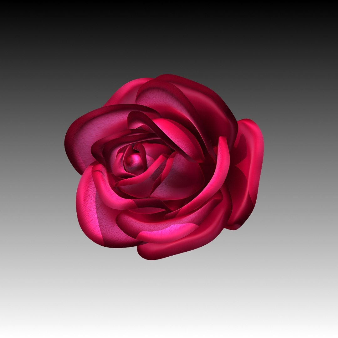 Rose flower 3D - TurboSquid 1214303