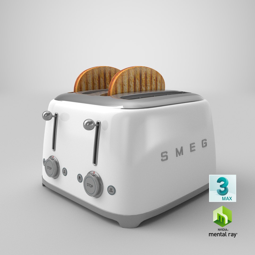 Toaster 06 Model TurboSquid 1980812