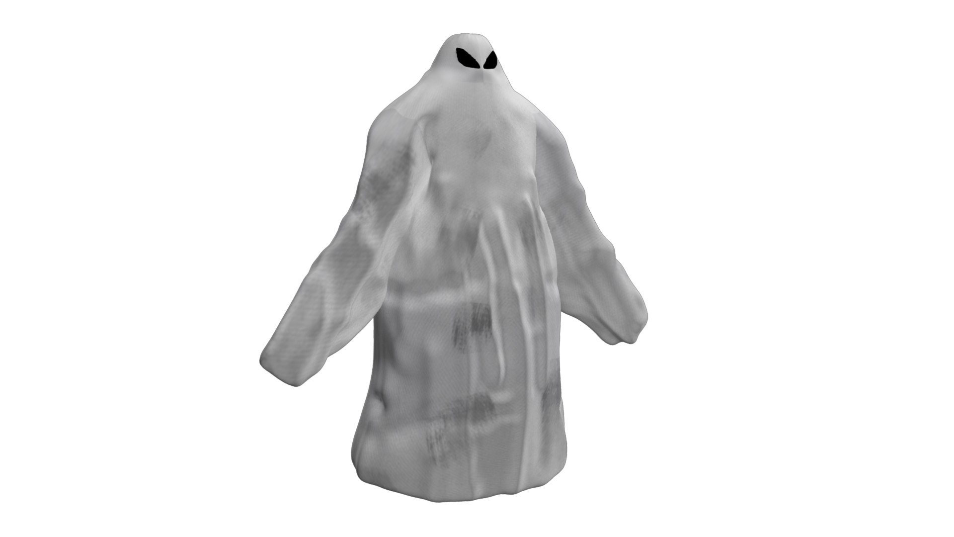 Rigged ghost character animation 3D model - TurboSquid 1394339