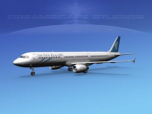 scale airbus 3d model