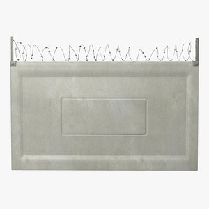 Concrete Fence Segment