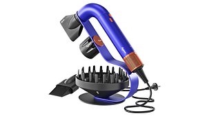 3D Hairdryer Dyson Supersonic r
