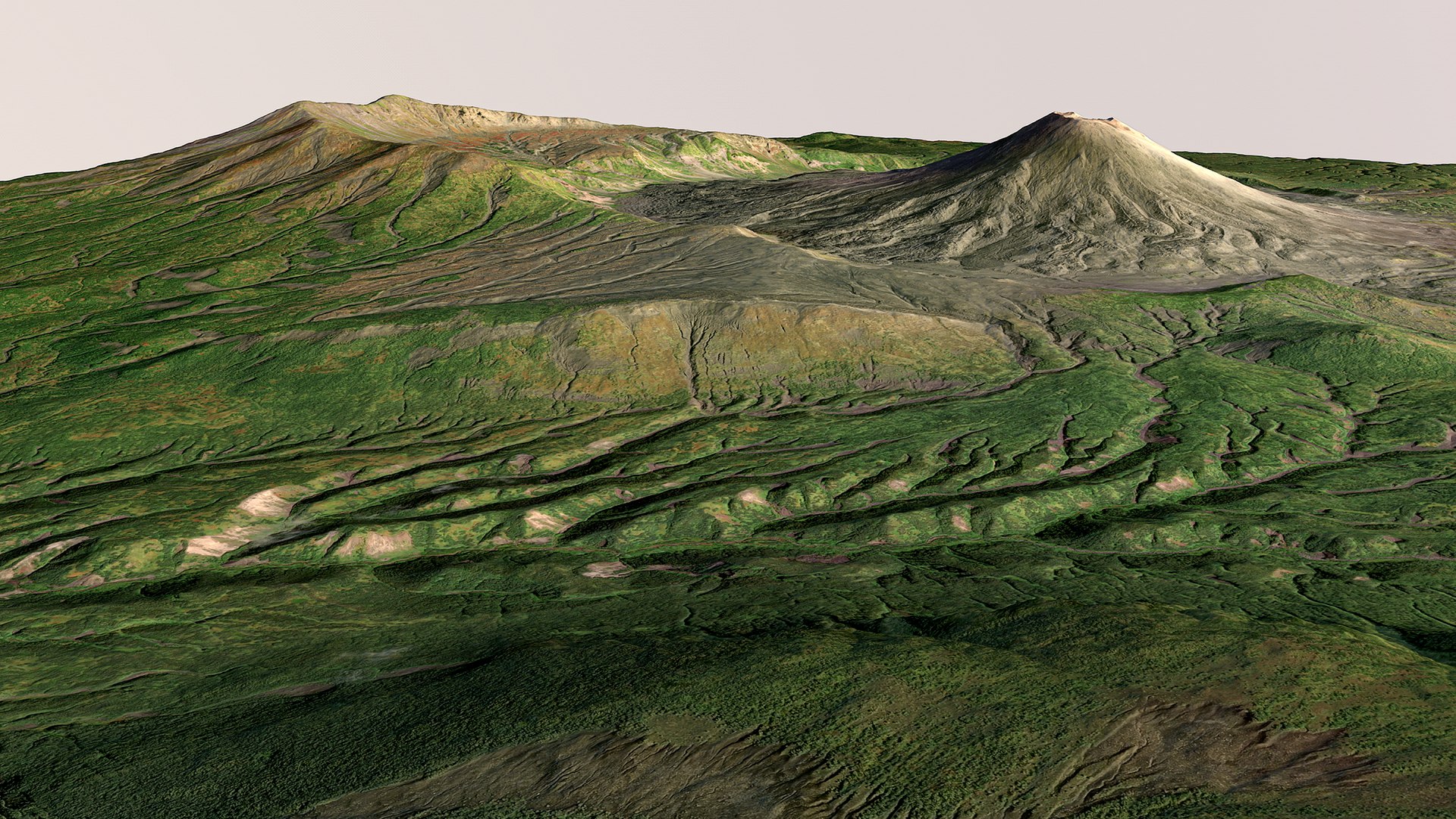 3D Karymsky Volcano Russia Model - TurboSquid 2020004