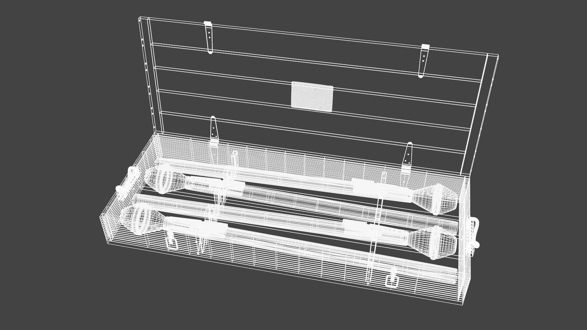 Panzerfaust With Box Low-poly 3D Model 3D Model - TurboSquid 2372347