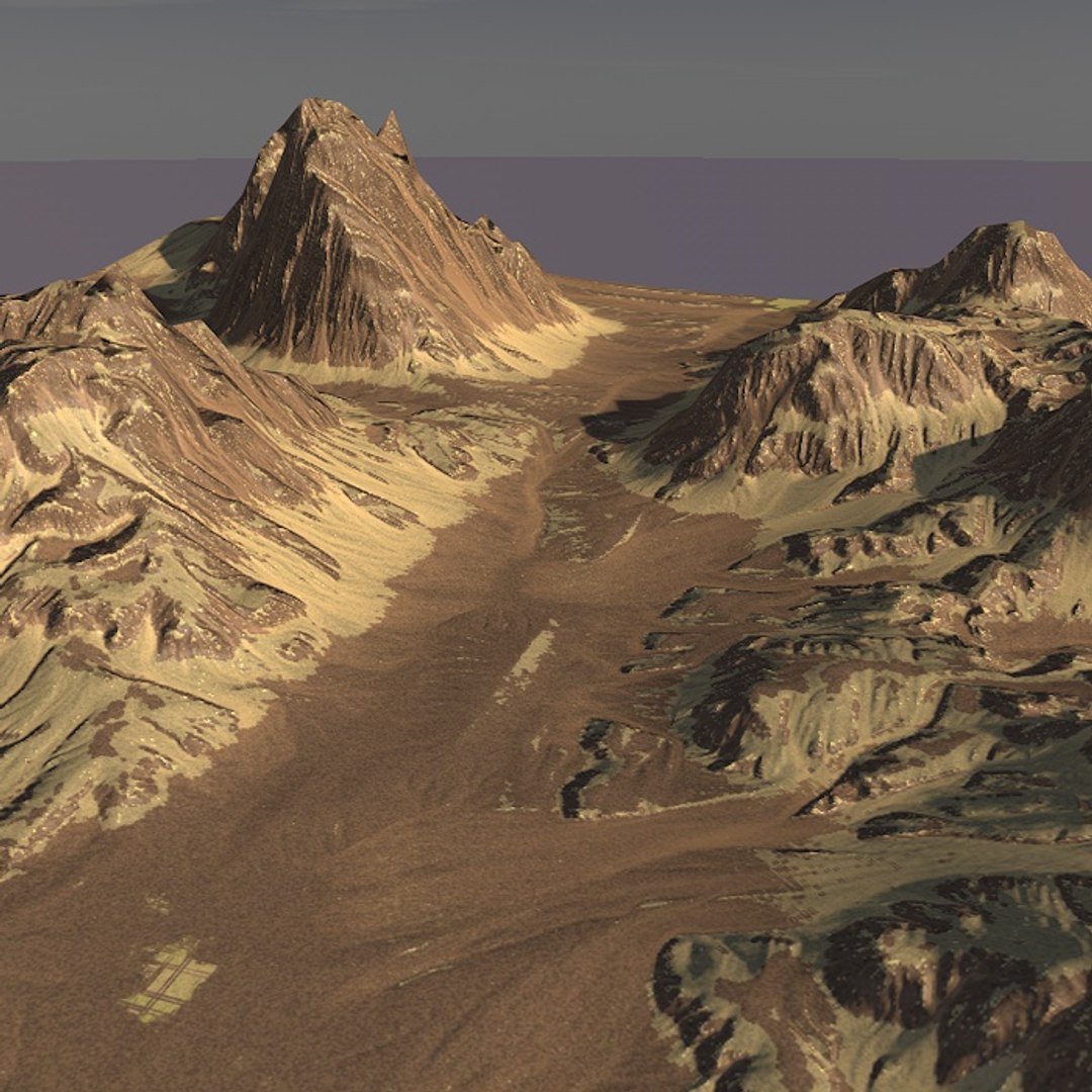 c4d mountain games maps