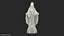 Blessed Virgin Mary Statue Marble