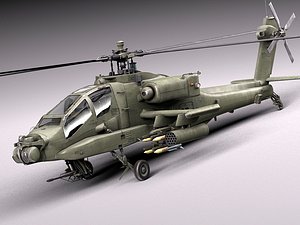 AH-64A Apache Helicopter