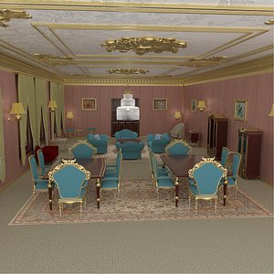 3D model Room Victorian