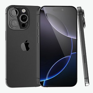Apple iPhone 16 Pro 3D model