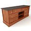 Traditional Style Credenza Cabinet