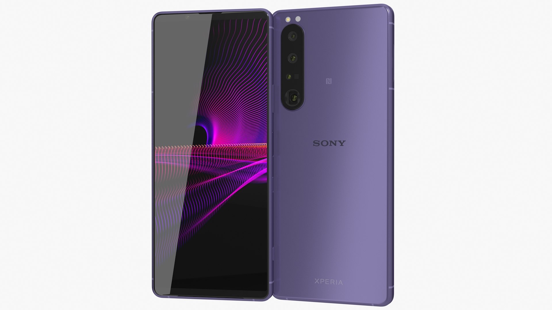 sony xperia 1 iii frosted purple