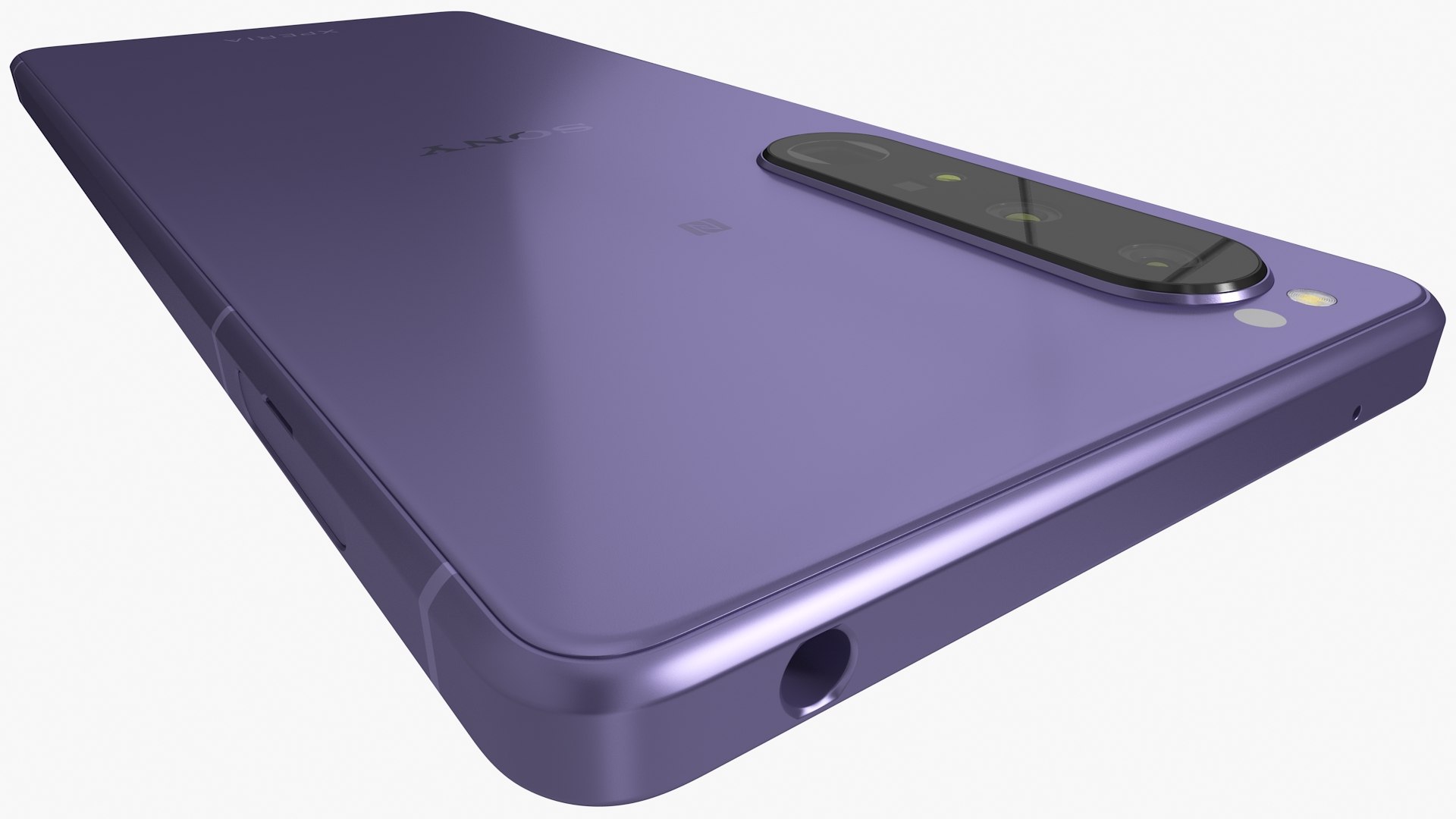 Sony Xperia 1 III Frosted Purple Model - TurboSquid 1745807