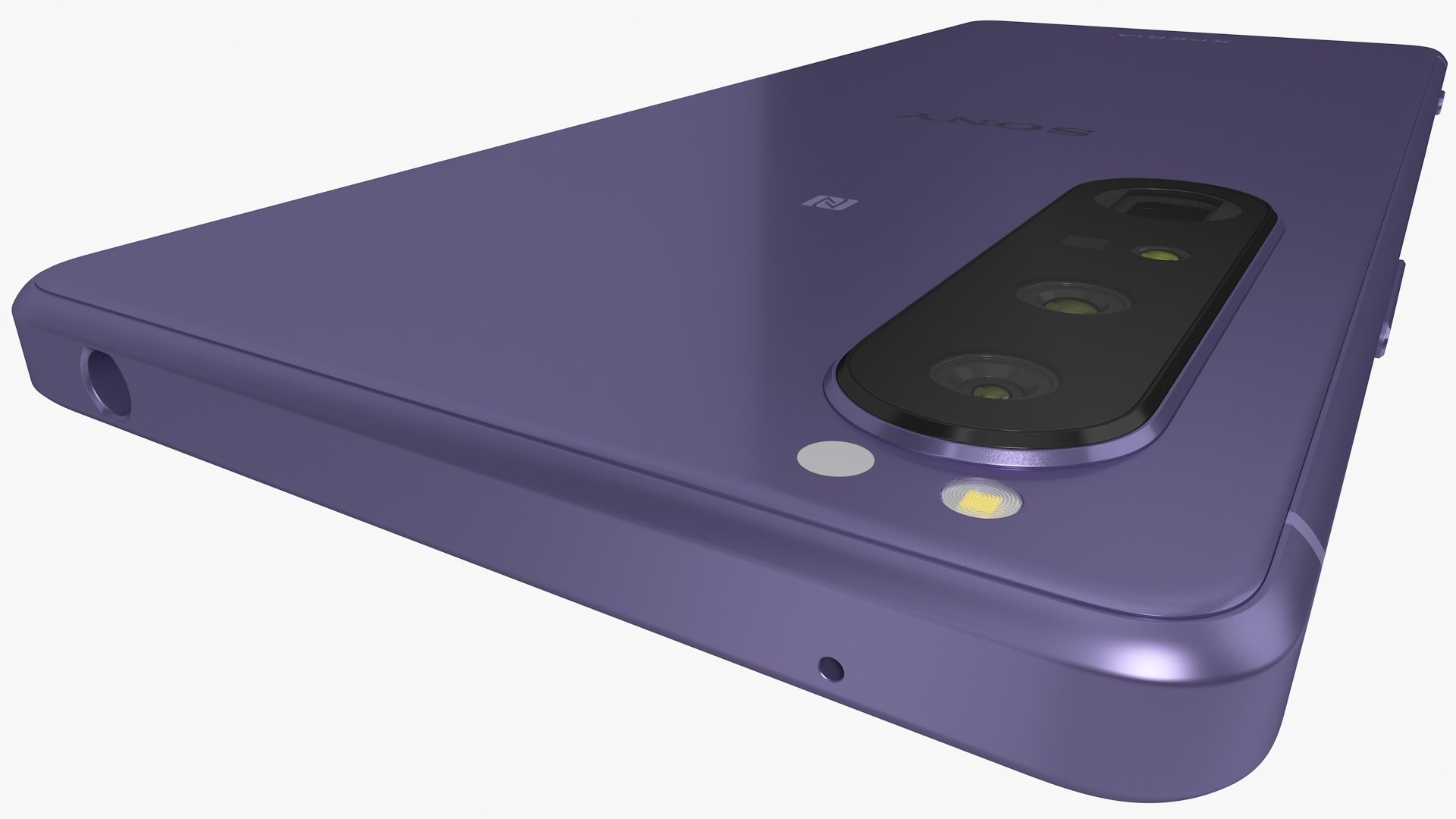 Sony Xperia 1 III Frosted Purple Model - TurboSquid 1745807