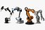 3D Industrial Robotic Arms Bundle