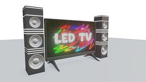 LED TV 42 inch with Home Theater Speaker System