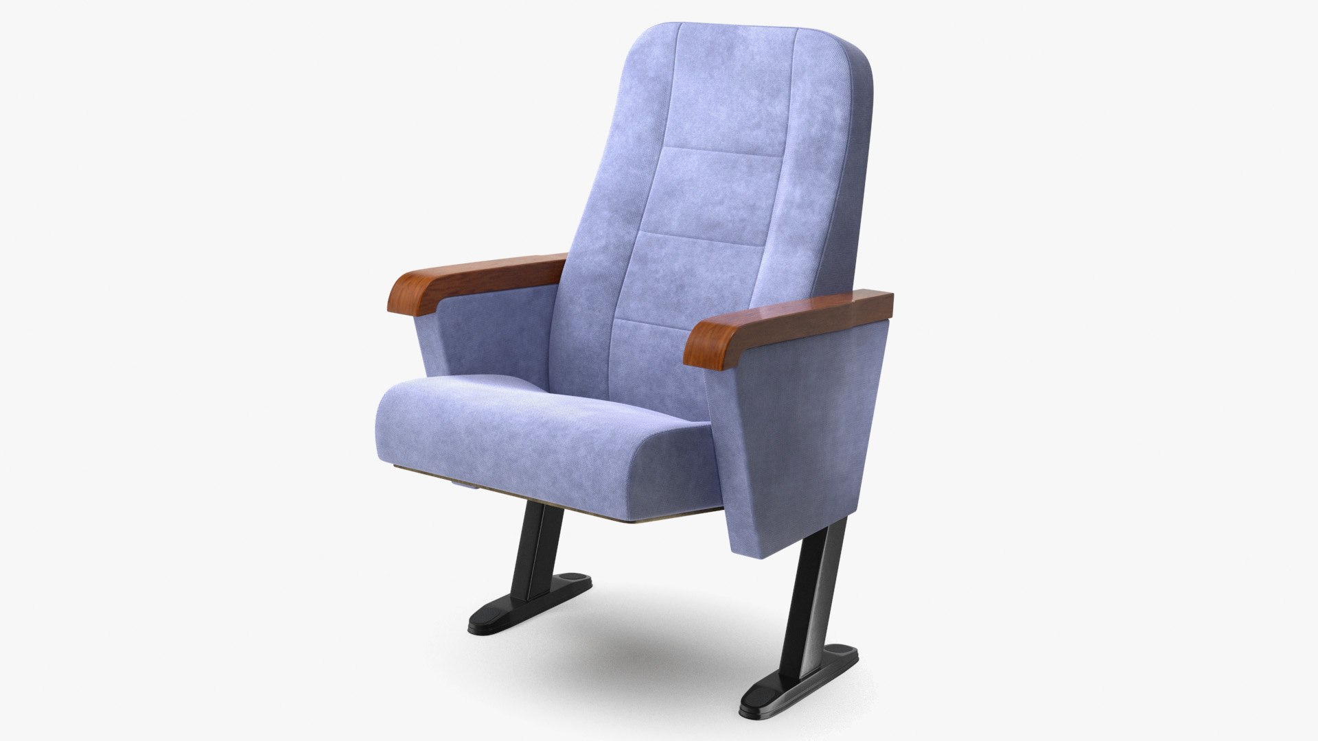 Cinema Chair Lilac 3D model preview