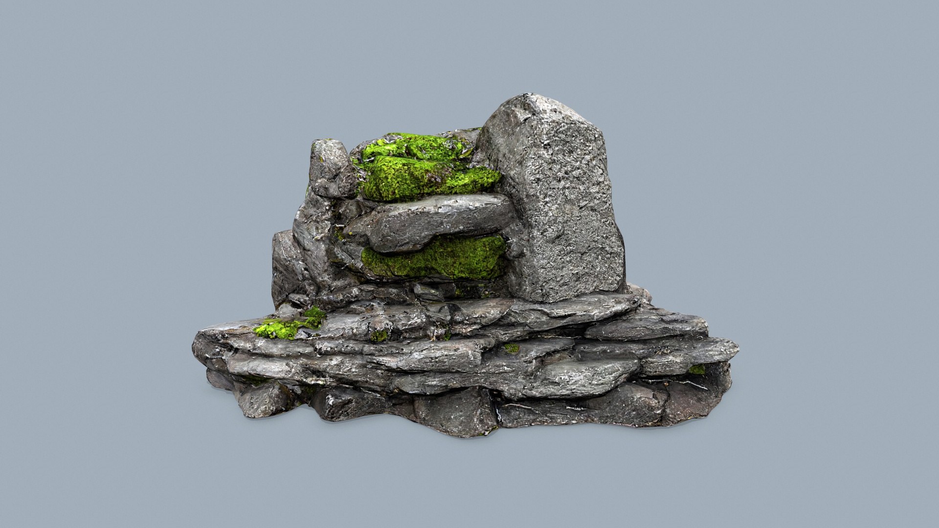 Cliff Rocks 3D Model - TurboSquid 2205135