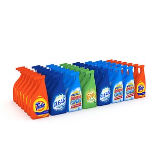 3D market stand product 39