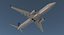 3D boeing 737-800 interior united airlines