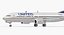 3D boeing 737-800 interior united airlines