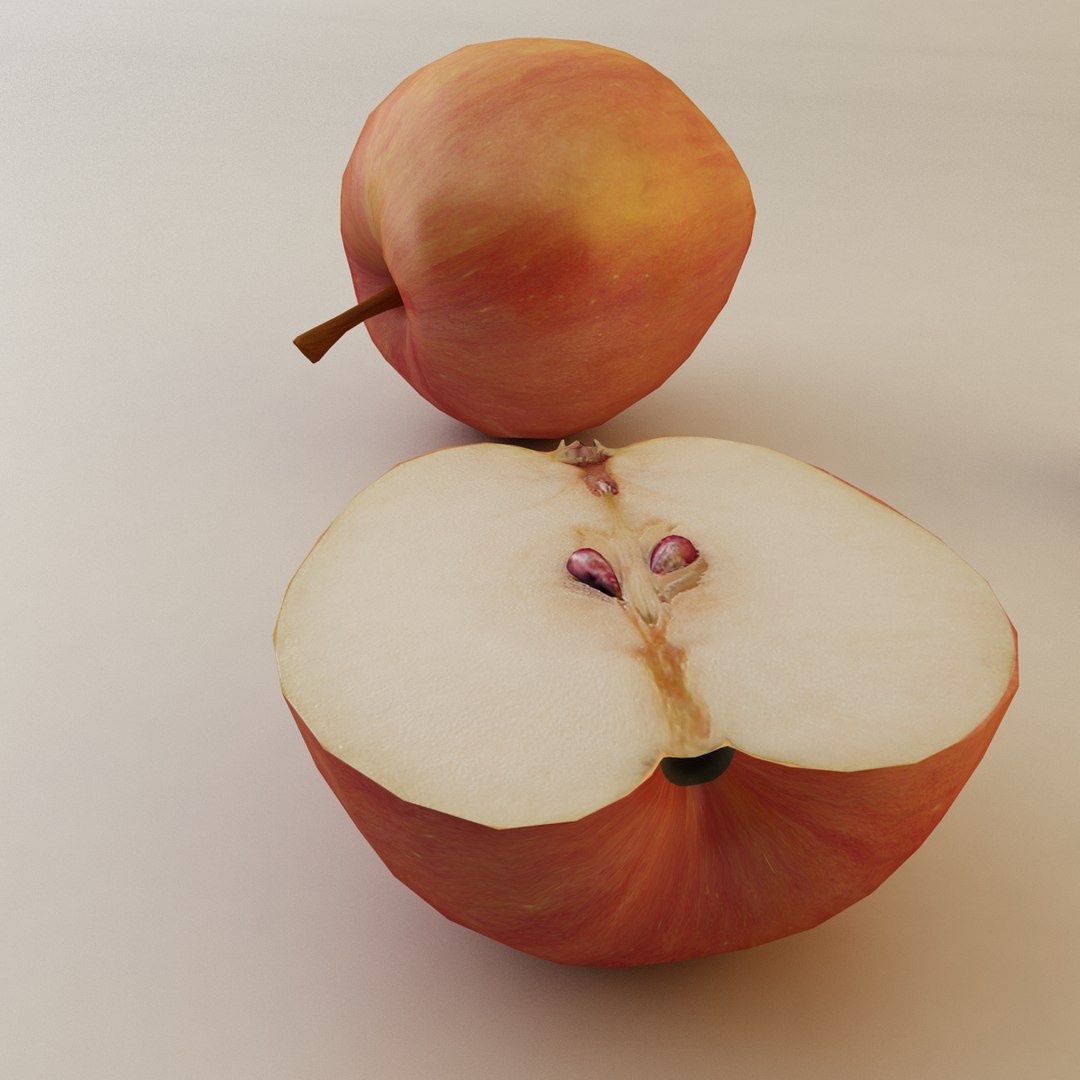 3d Model Apple