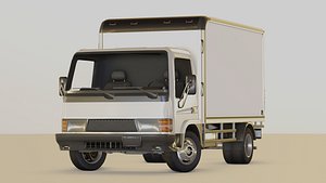 Small Cargo Truck 3D model