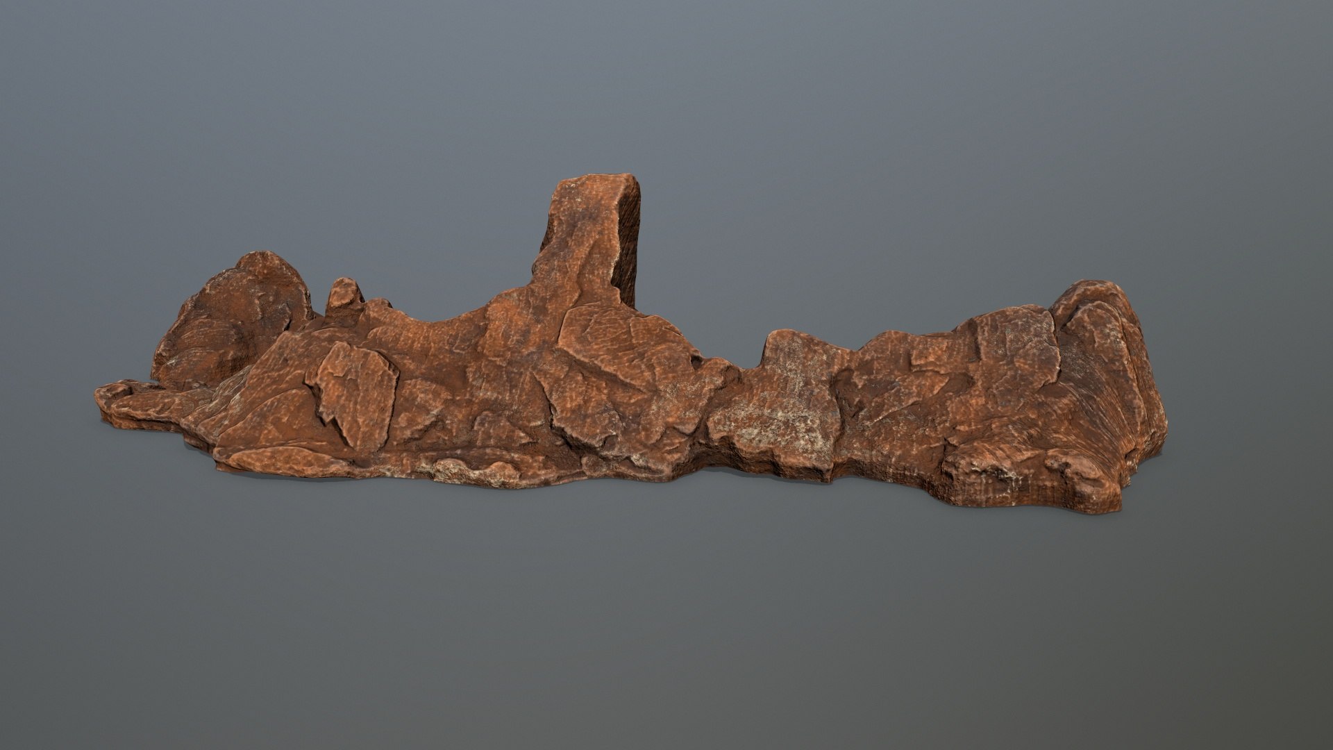 3D Desert Rock Model - TurboSquid 1491439