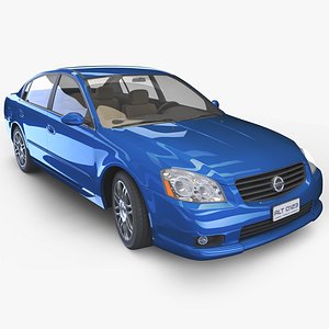 Nissan Altima - relatively low poly