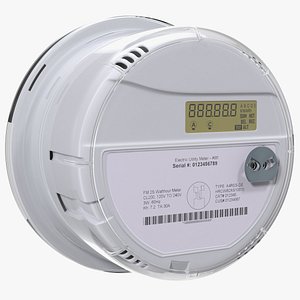 3D Electricity Meter ON